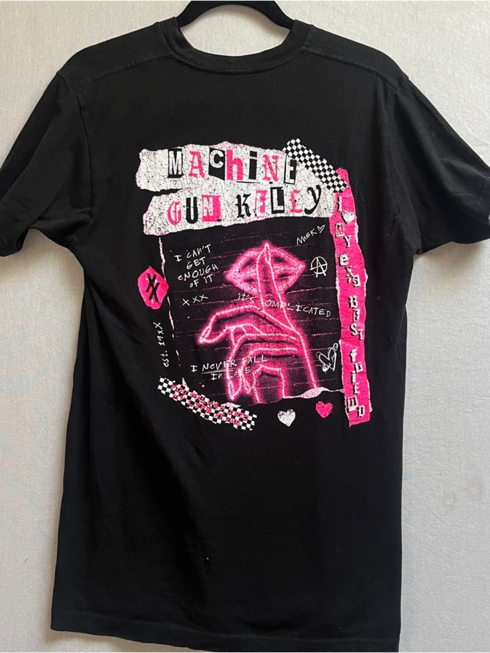 Machine Gun Kelly "I Heart My Ex's Best Friend" t-shirt Sz M